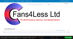 Desktop Screenshot of fans4less.co.uk